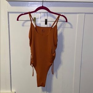 Oh Polly high waist thong one piece